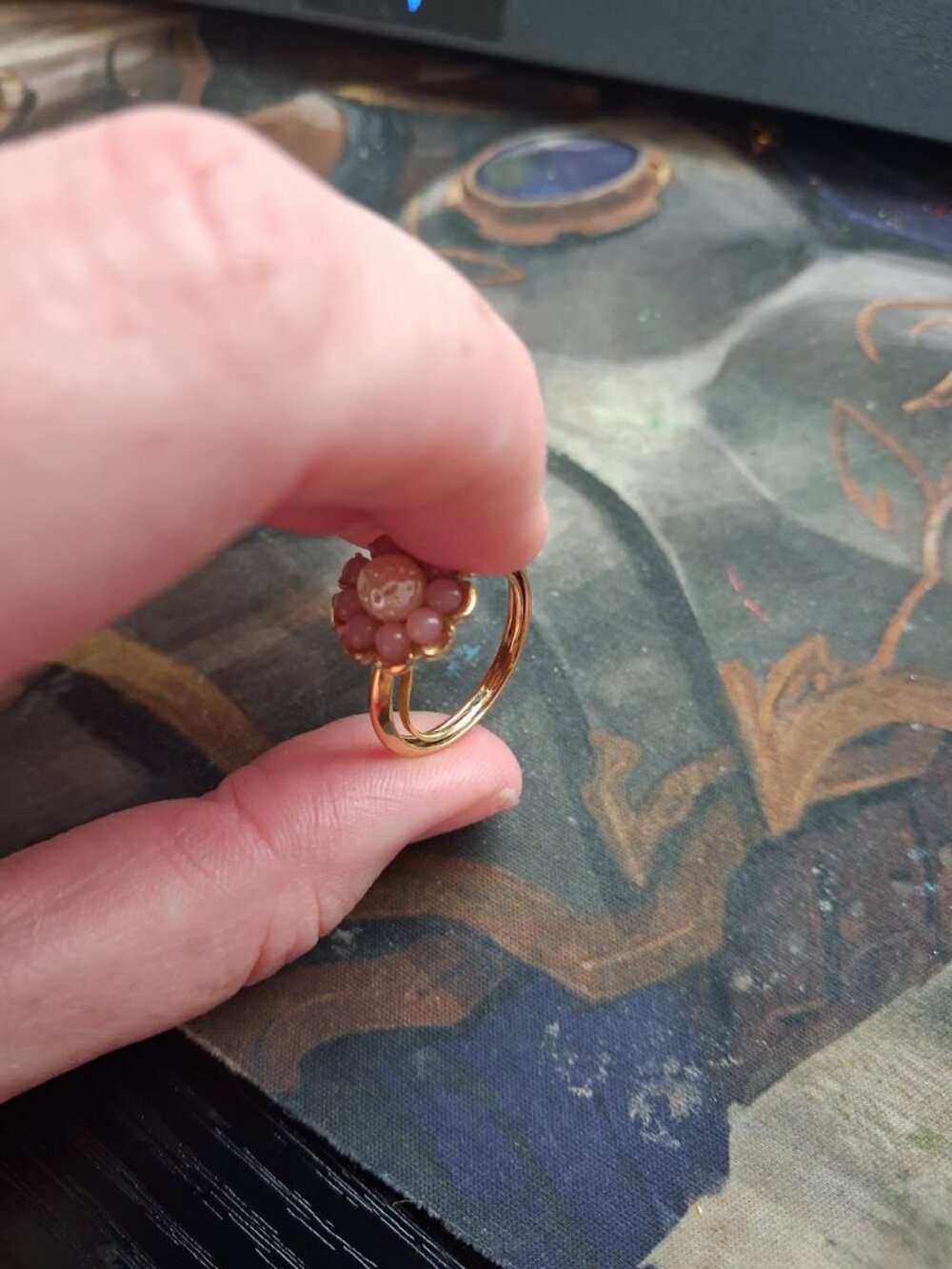 Avon Flower ring - Picture 6 of 7